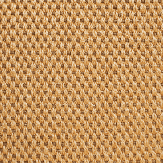 Beige Sisal Carpet and Stair Runner Flat Weave