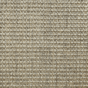 White Sisal Carpet and Stair Runner Loop Weave