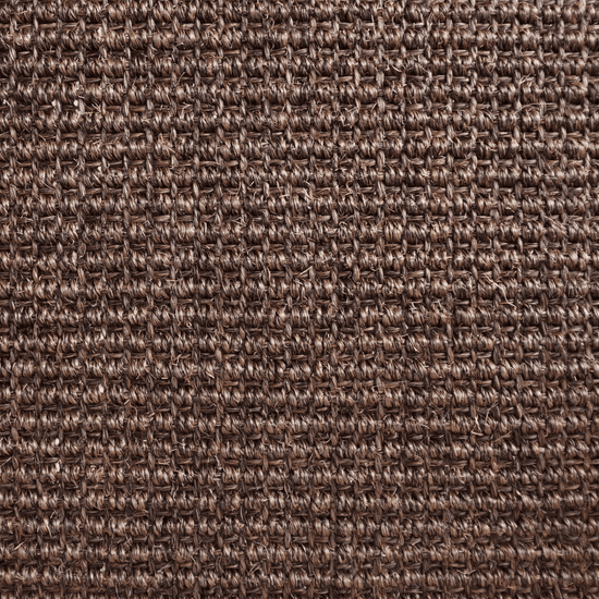 Brown Sisal Carpet and Stair Runner Loop Weave