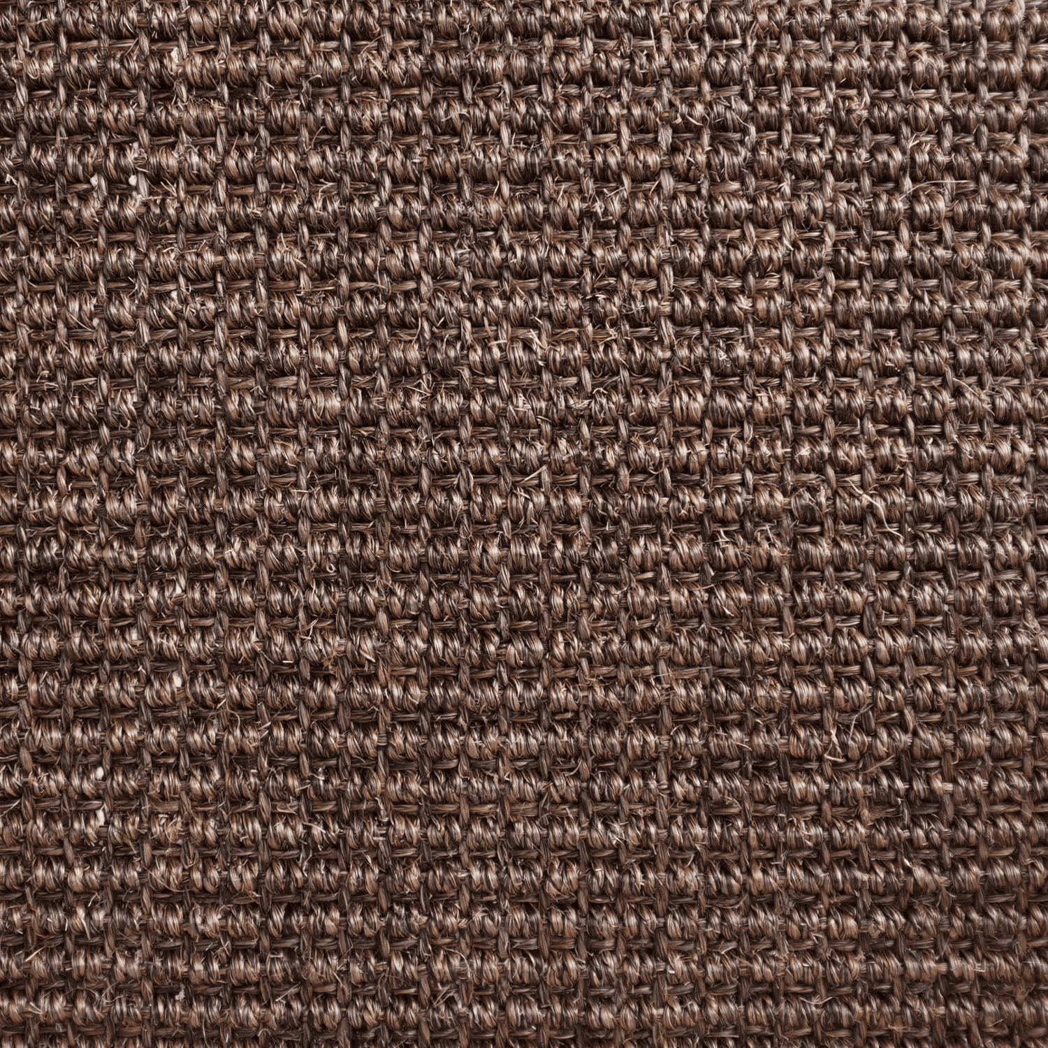 Brown Sisal Carpet and Stair Runner Loop Weave