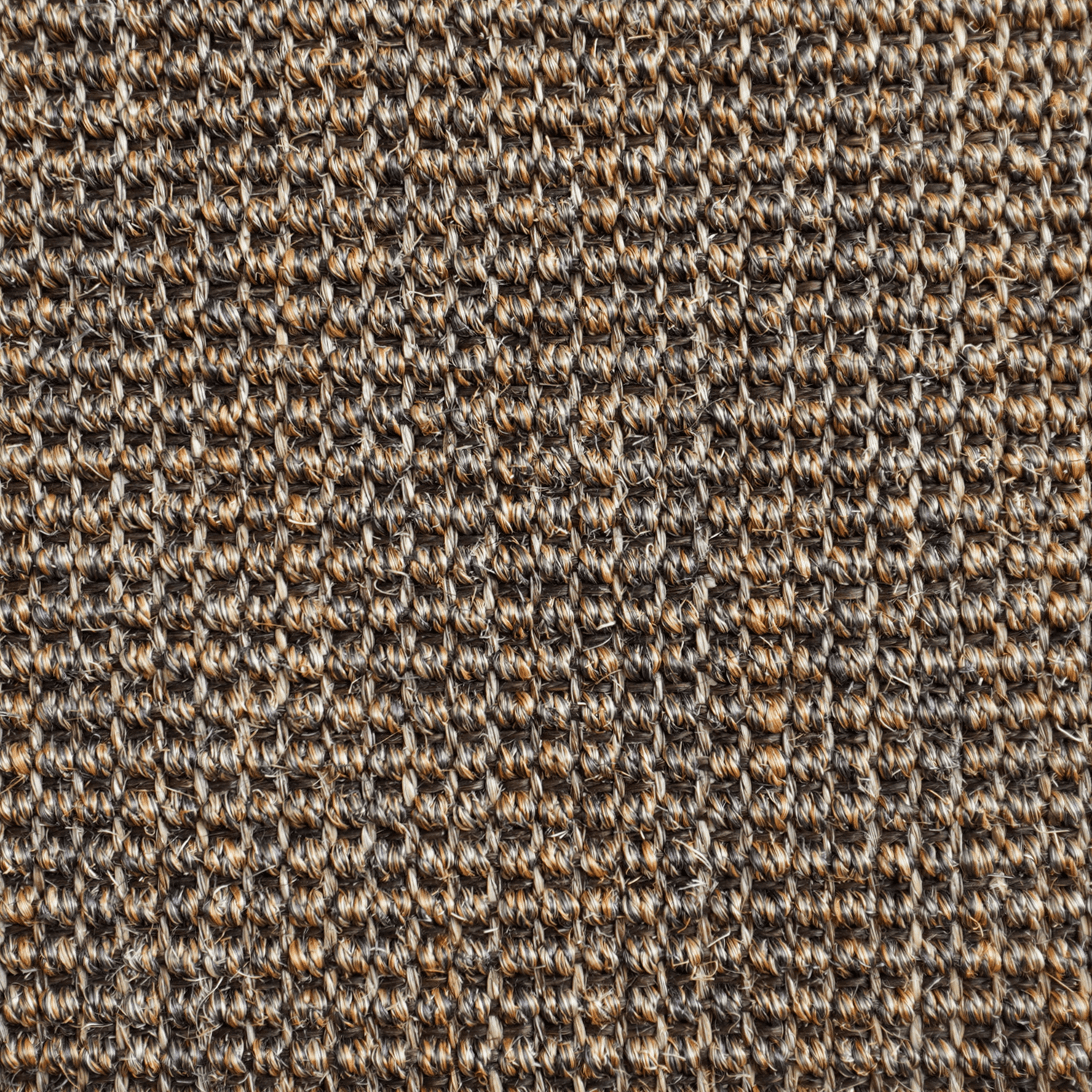 Brown Sisal Carpet and Stair Runner Loop Weave